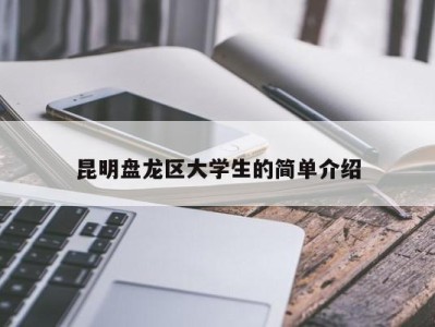 北京昆明盘龙区大学生的简单介绍